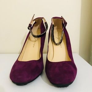 Vanka Trump Plum Heels